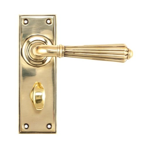 HINTON LEVER HANDLE ON BACKPLATE